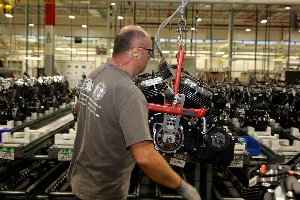harley manufacturing plant